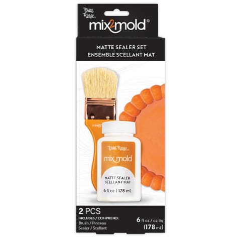 Mix2Mold Matte Sealer 6 Fl Oz Application Brush