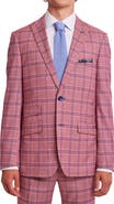 PAISLEY & GRAY Ashton Slim Fit Plaid Sport Coat