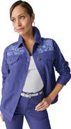 Jessica London Classic Cotton Denim Jacket
