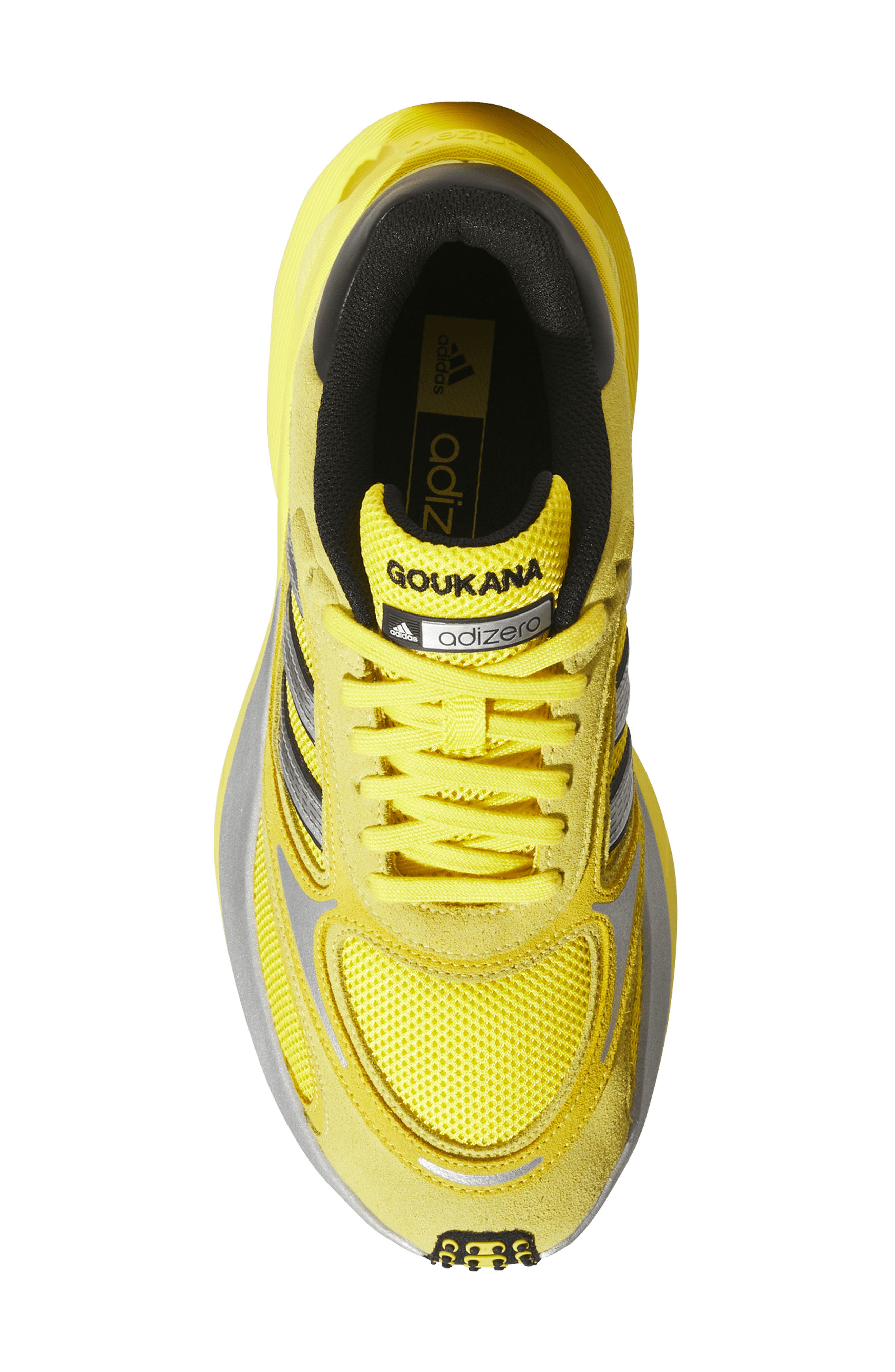adidas Adizero Goukana Sneaker, Alternate, color, Yellow