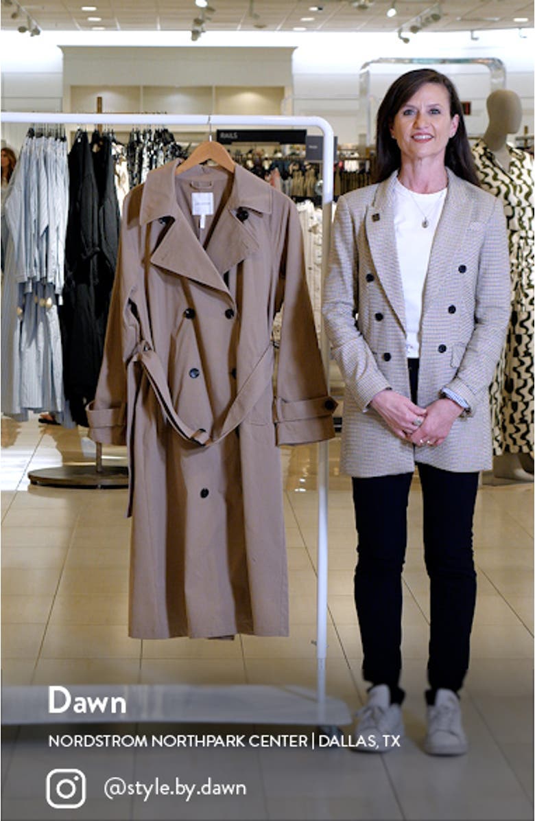 Oversize Lightweight Trench Coat