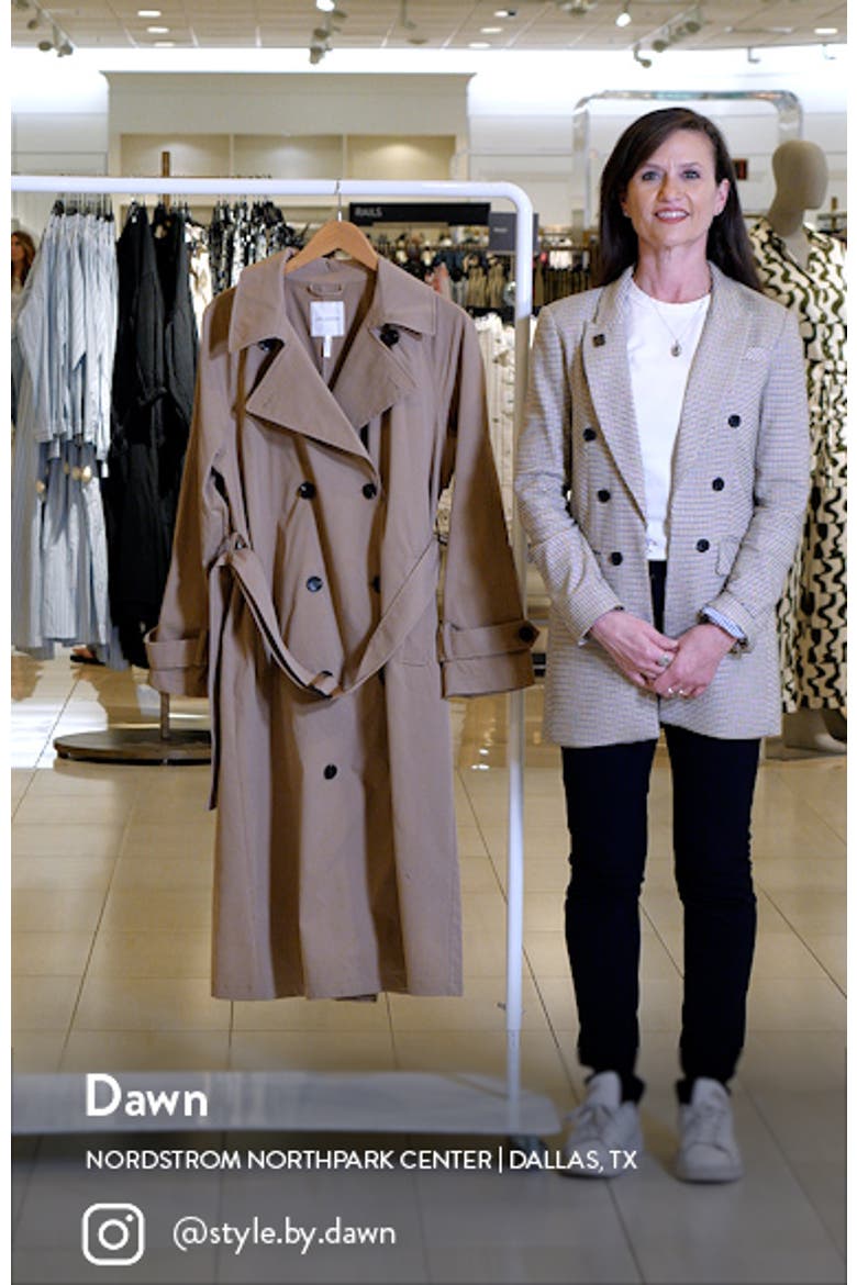 Oversize Lightweight Trench Coat video