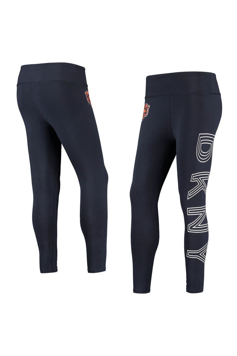 Women's DKNY Sport Navy Chicago Bears Sami High Waisted Leggings, Main, color, Navy