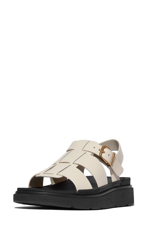 Fitflop Womens Gen-ff Leather Fisherman Sandals In Paris Beige
