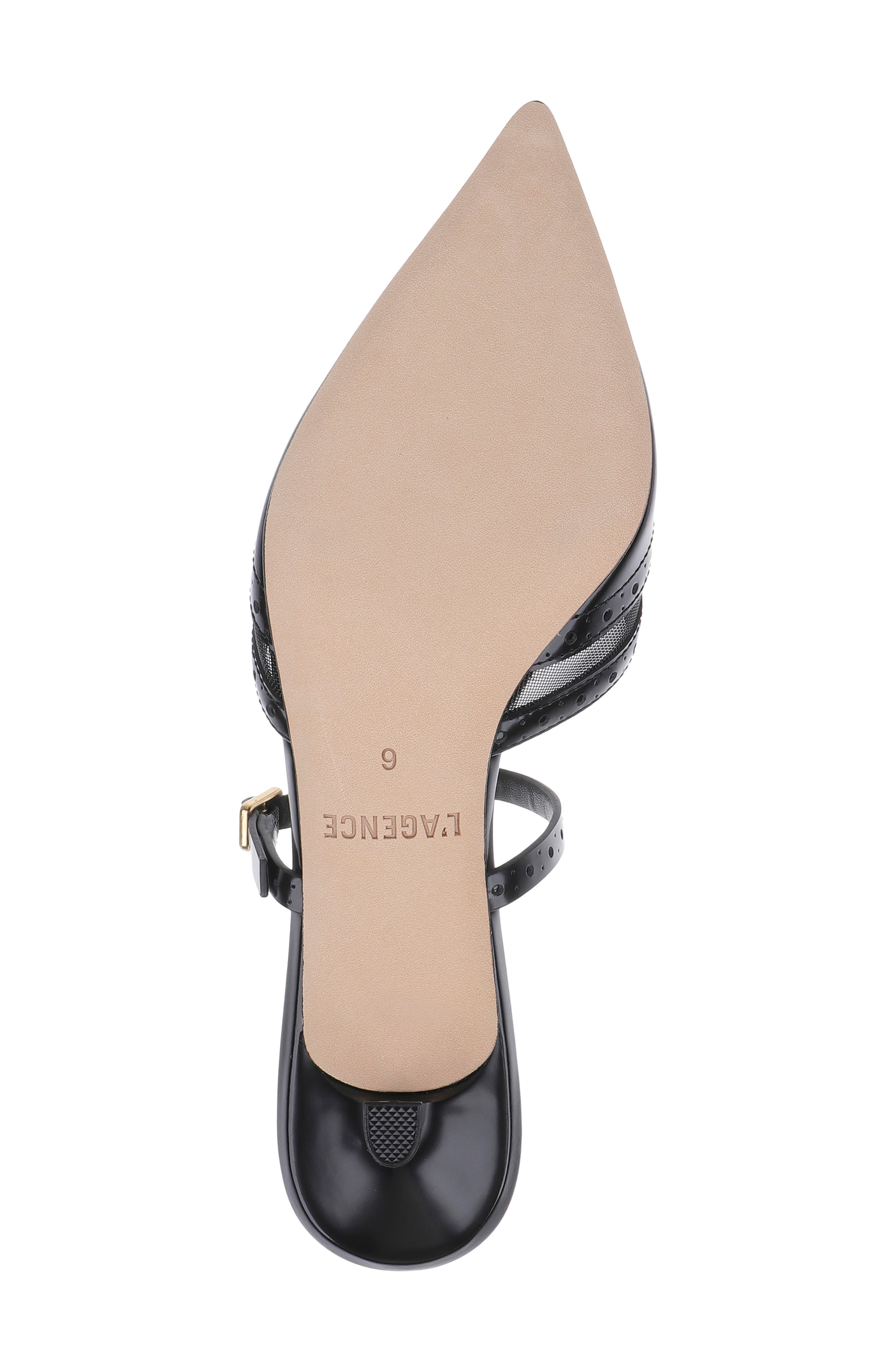 L'AGENCE Shelbie Mule, Alternate, color, Black Leather