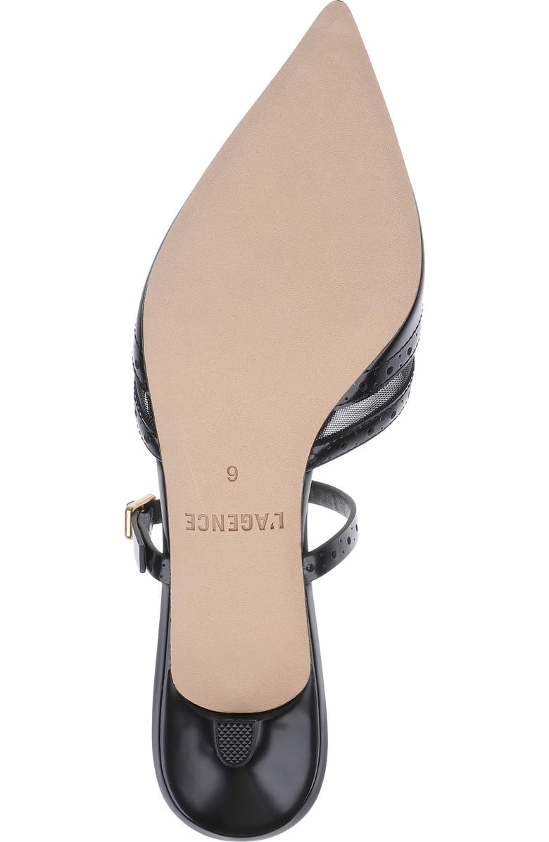 L'AGENCE Shelbie Mule, Alternate, color, Black Leather