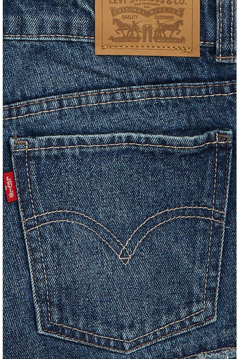 Levi's® Denim Shortalls, Alternate, color, M0A-OCEAN BLVD TOO