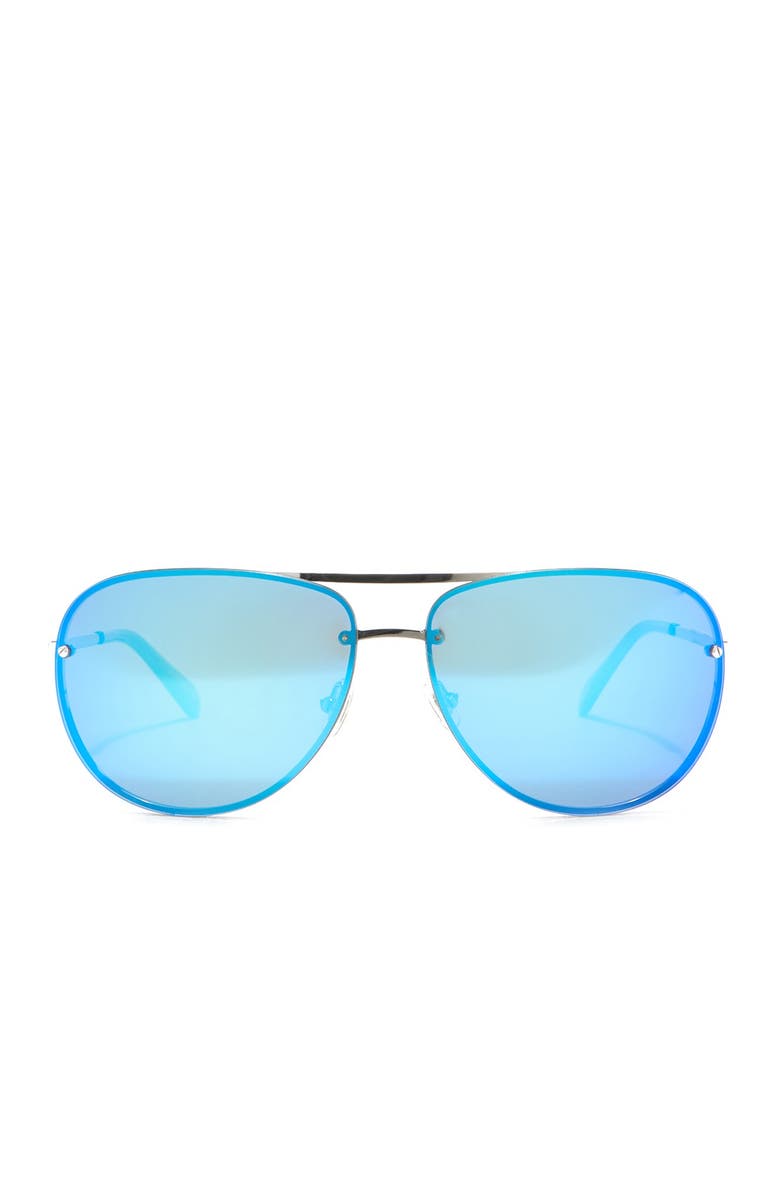 Fossil 62mm Top Bar Sunglasses, Main, color,