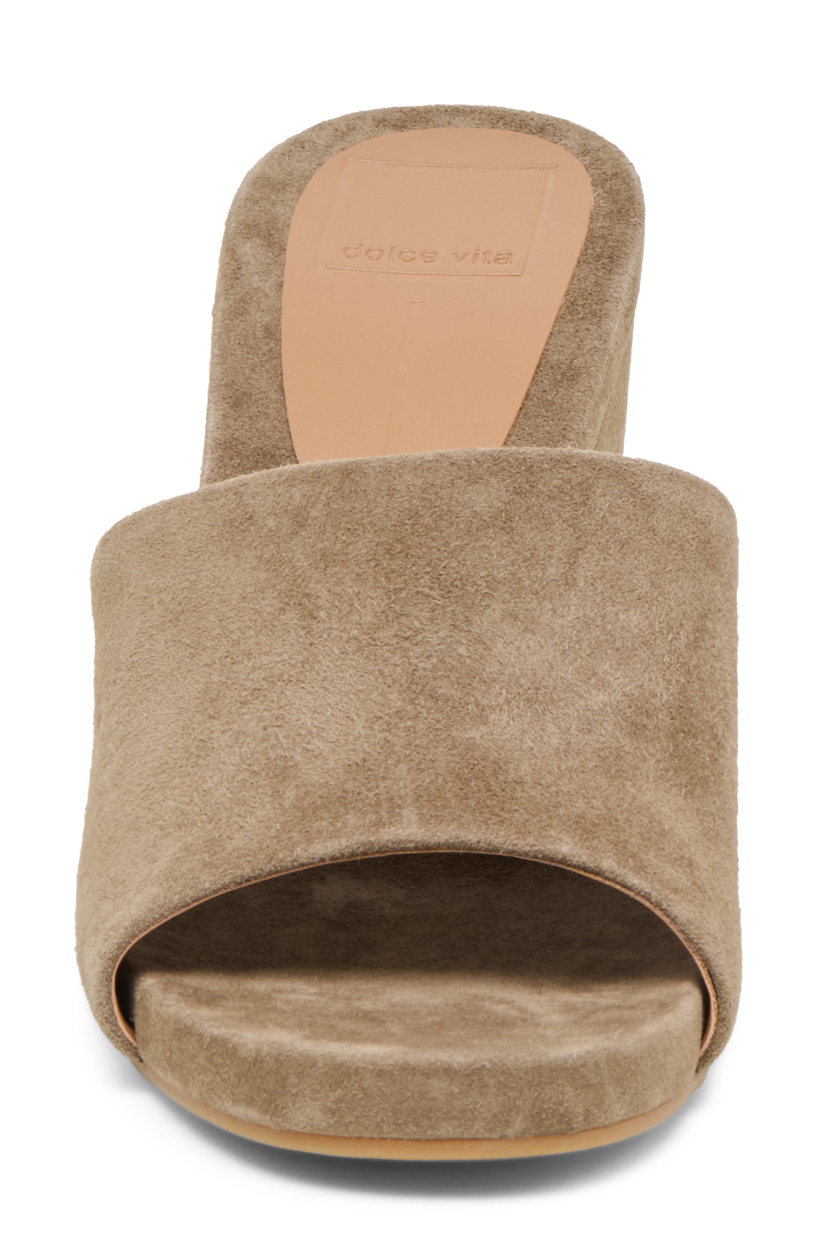 Holta Wedge Sandal, Alternate, color, OLIVE SUEDE