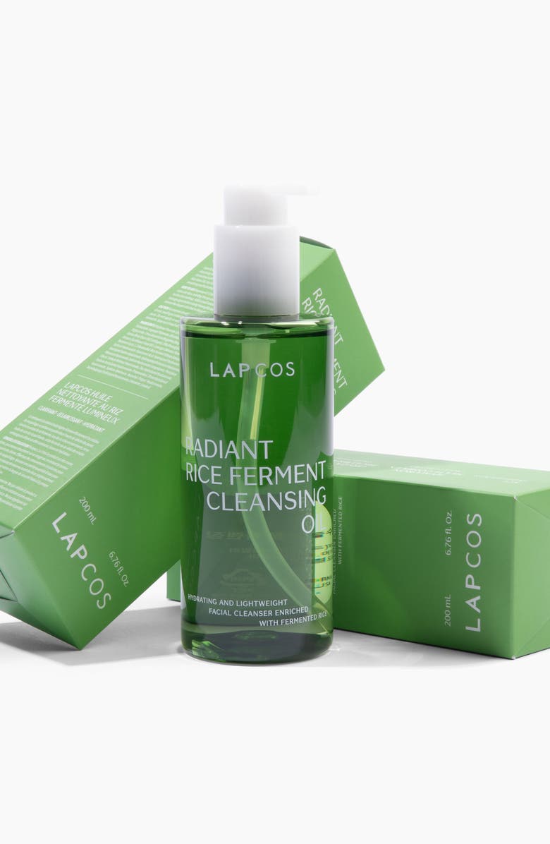 LAPCOS Radiant Rice Facial Cleansing Oil, Alternate, color, Green