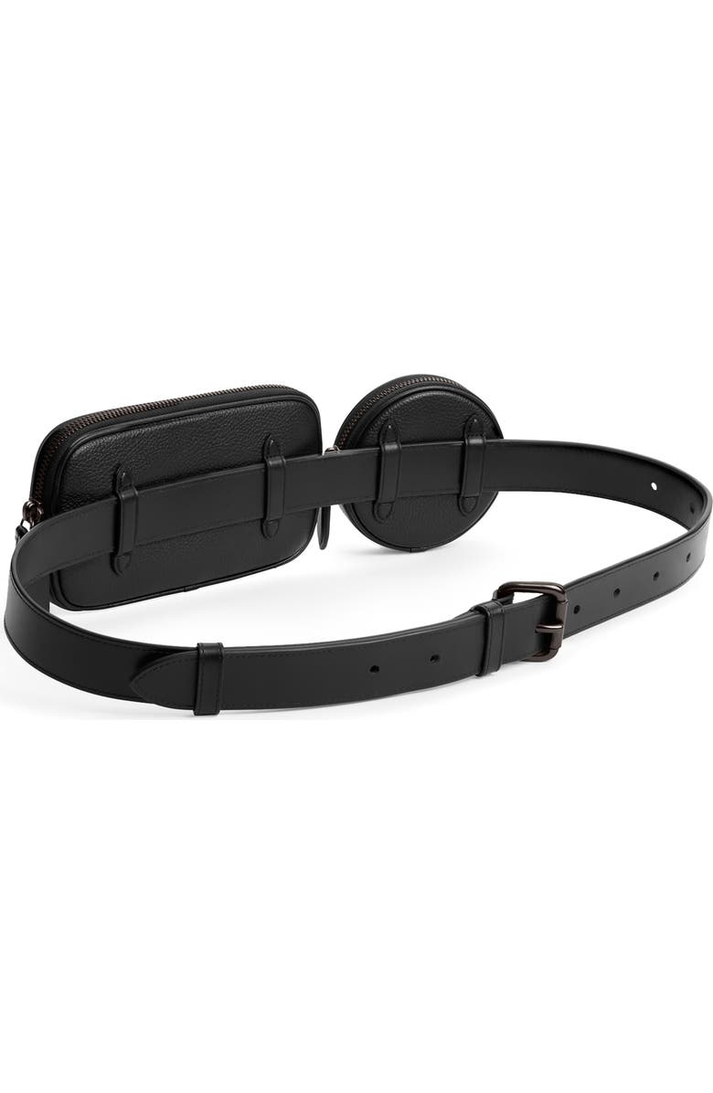 COACH Pebble Leather Belt Bag, Alternate, color,