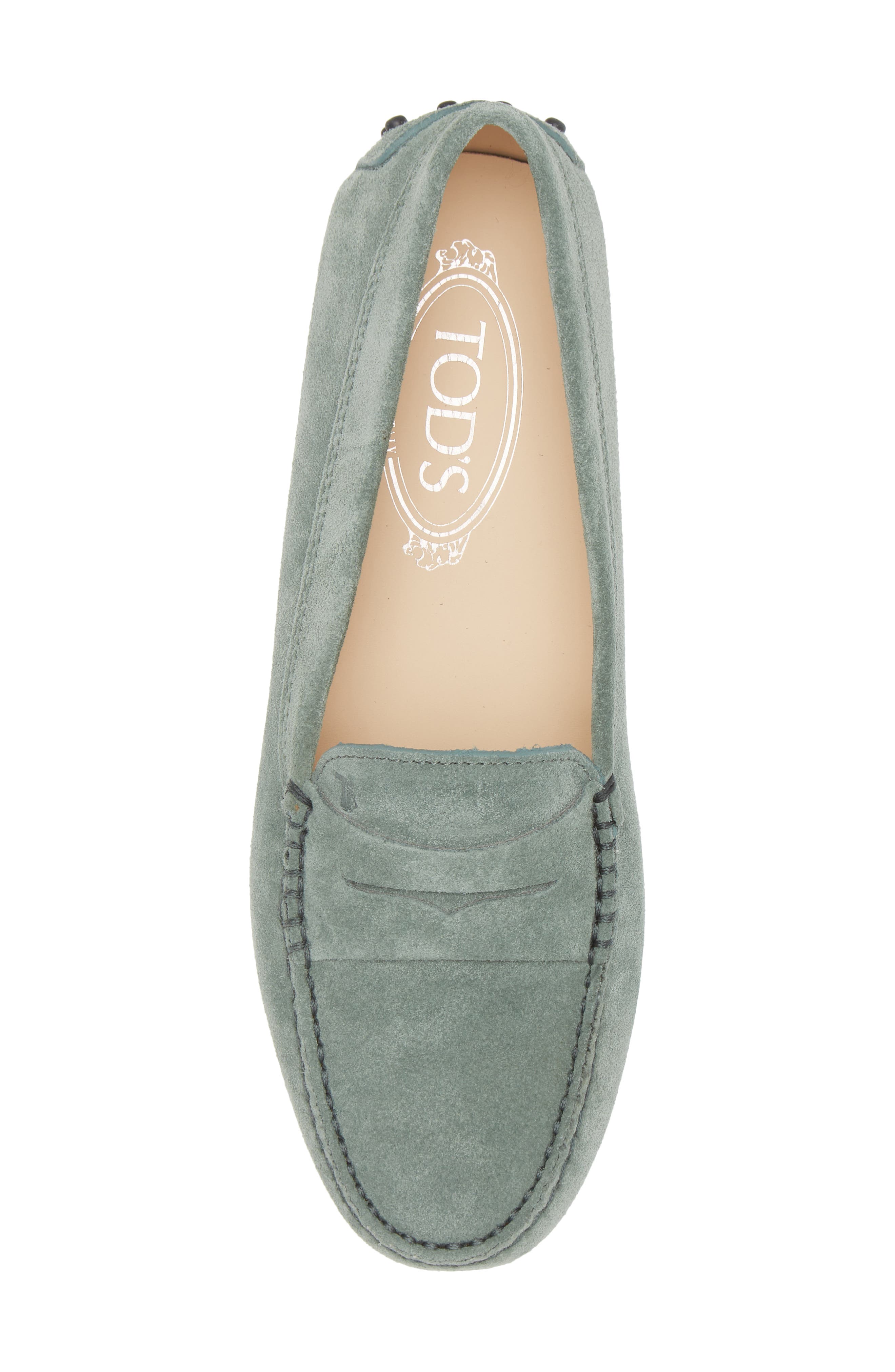 Tod's Gommino Suede Driving Shoe, Alternate, color, 