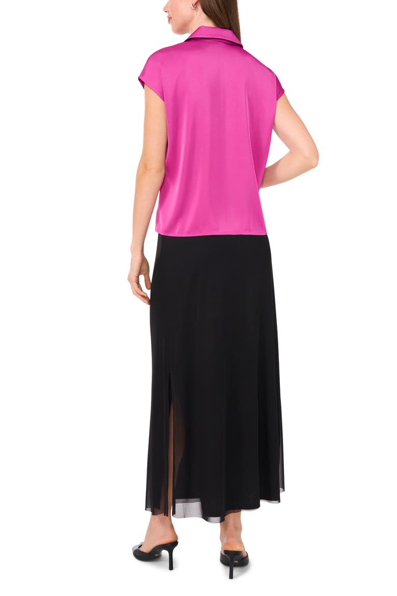 Solid Camp Shirt, Alternate, color, VIVID PLUM