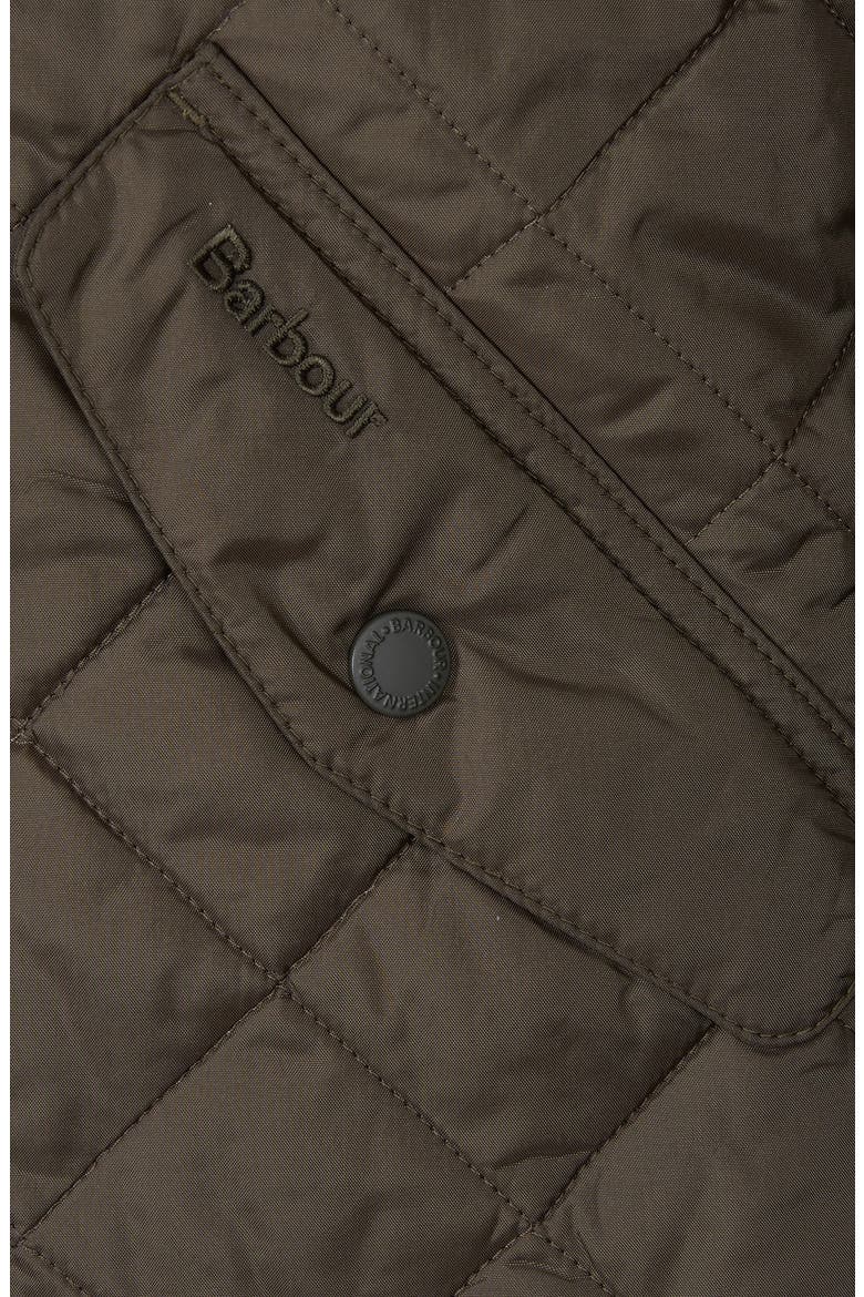 Kensington Quilted Nylon Jacket (Nordstrom Exclusive), Alternate, color, OLIVE/ SAGE