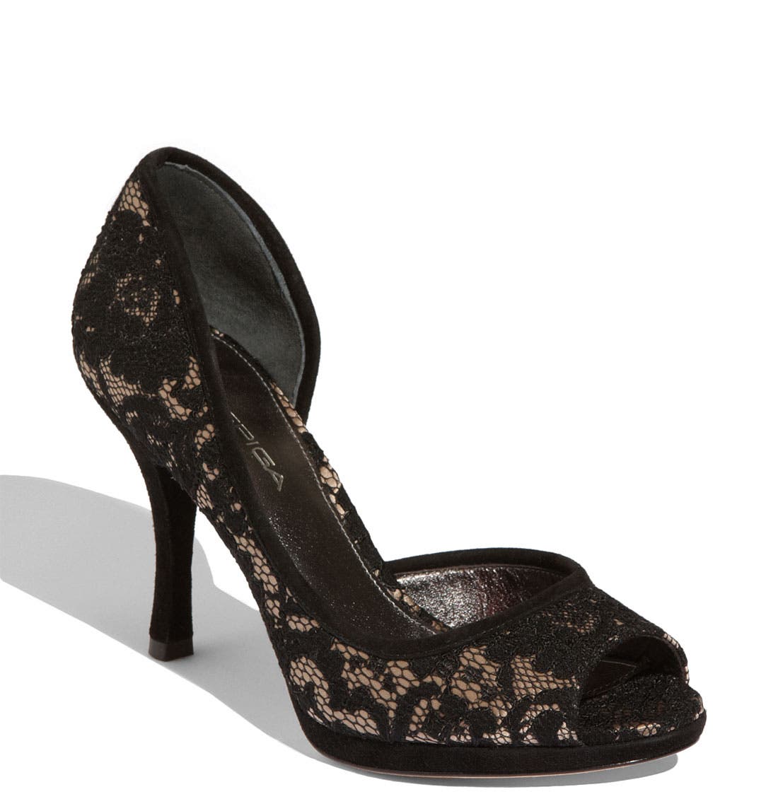 'Malibu 2' Pump, Main, color, Black / Nude