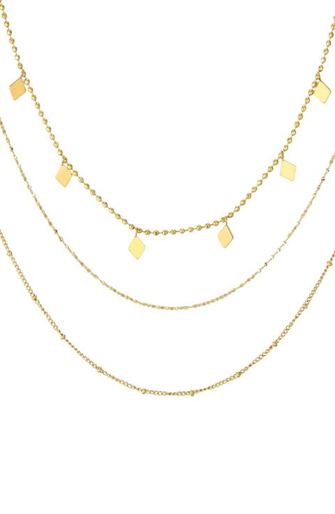 Set of 3 Assorted Necklaces