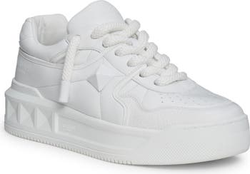 スニーカー VALENTINO GARAVANI XL ONE STUD SNEAKERS Valentino Garavani One Stud XL Leather Sneakers | White