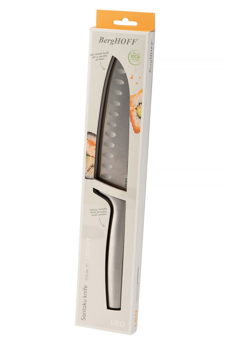 Leo Legacy 7-Inch Santoku Knife, Alternate, color, SILVER