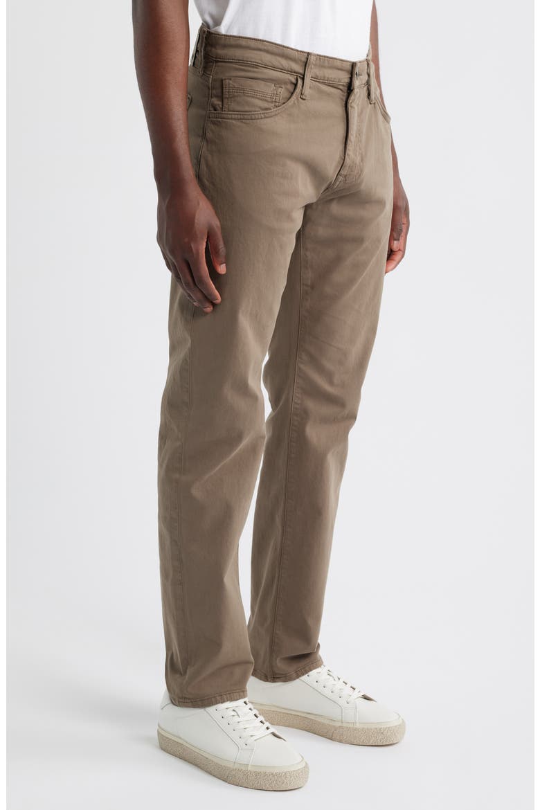 Zach Straight Leg Twill Pants, Alternate, color, MOSS TWILL