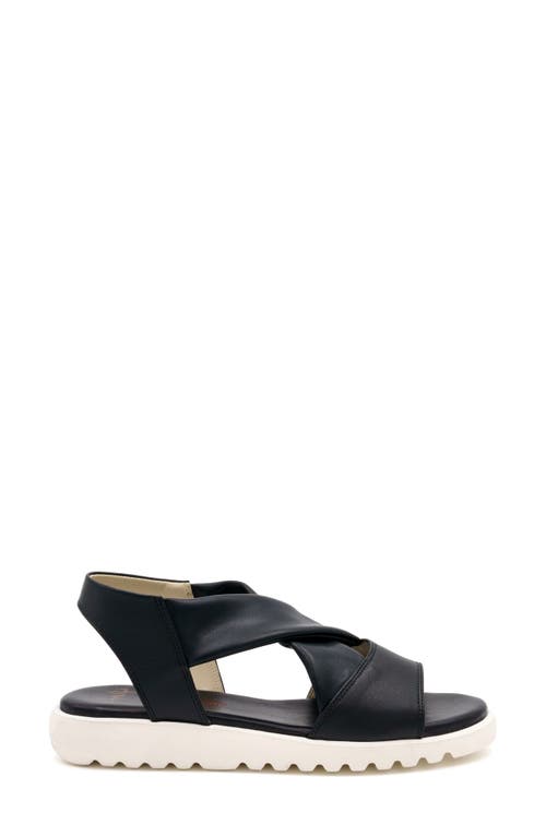 Amalfi By Rangoni Baletto Sandal In Black Parmasoft