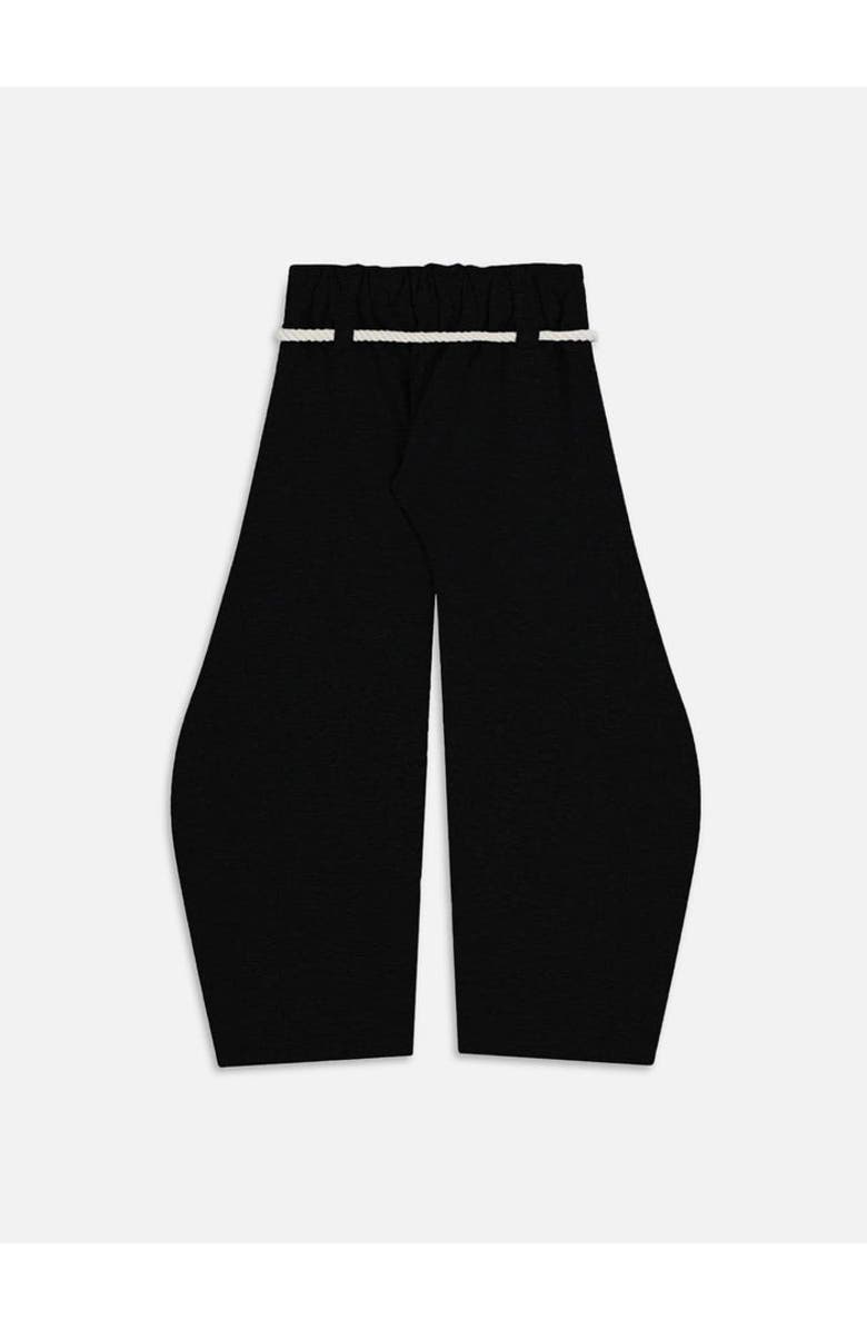 AELFRIC EDEN Stripe Super Baggy Barrel Sweatpants, Alternate, color, Black