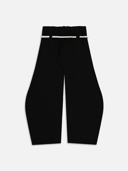 Aelfric Eden Stripe Super Baggy Barrel Sweatpants In Black