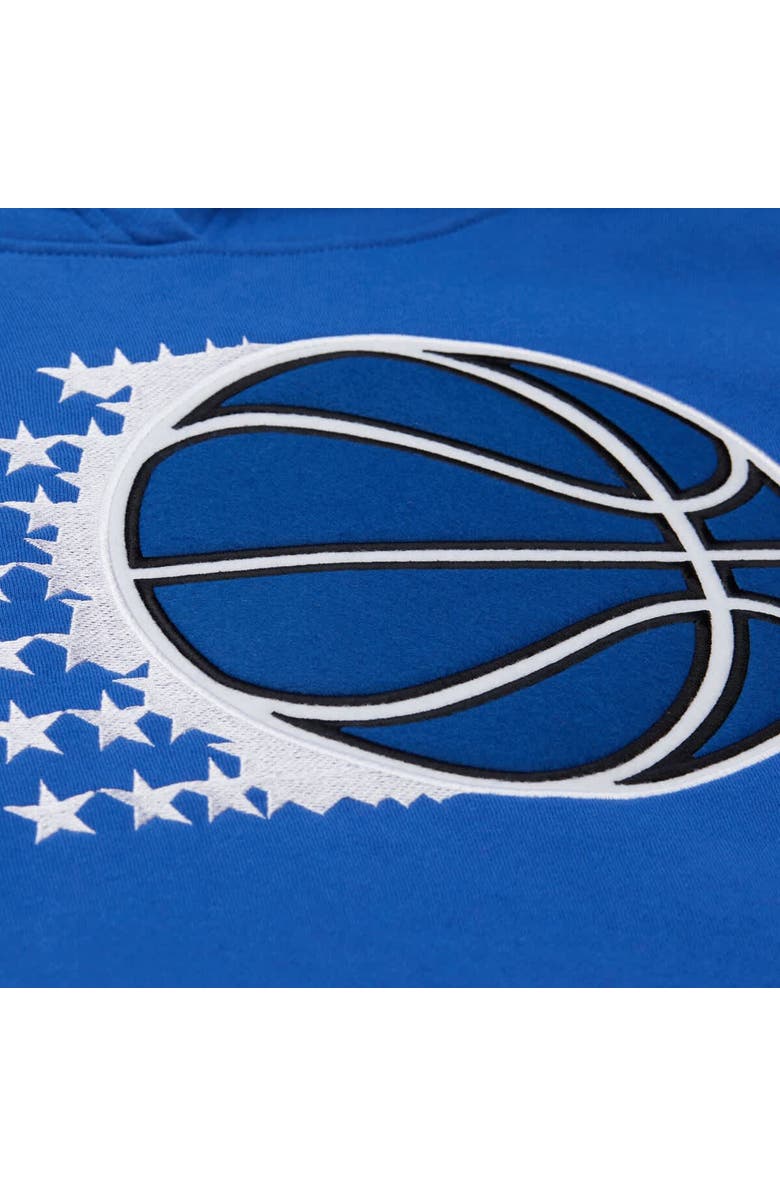 Mitchell & Ness Men's Mitchell & Ness Blue Orlando Magic Hardwood Classics Team Origins Fleece Pullover Hoodie, Alternate, color, Blue