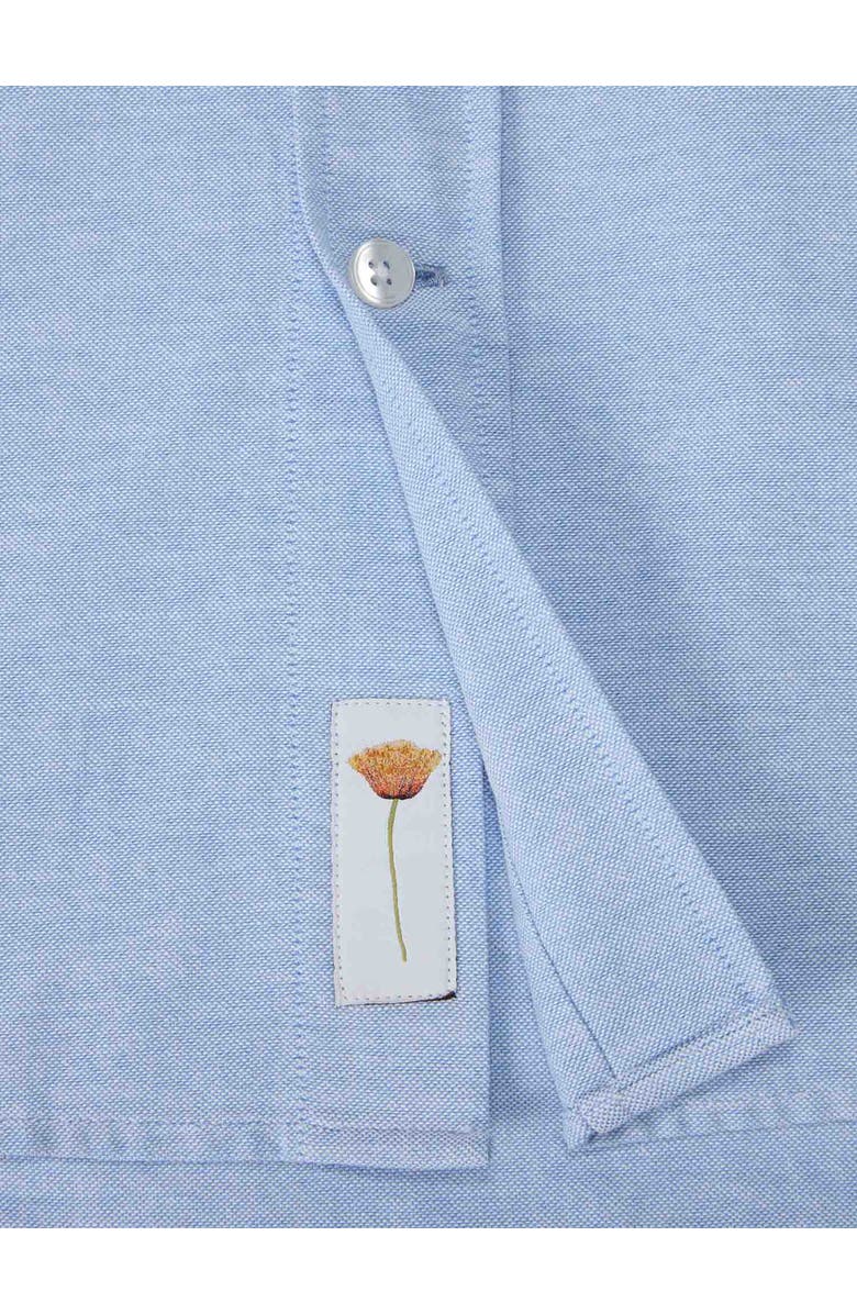 Robert Talbott Harrison Button Down Oxford Shirt, Alternate, color, Light Blue