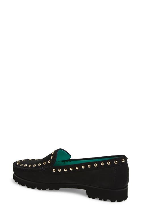 Robert Zur Diane Stud Loafer In Black