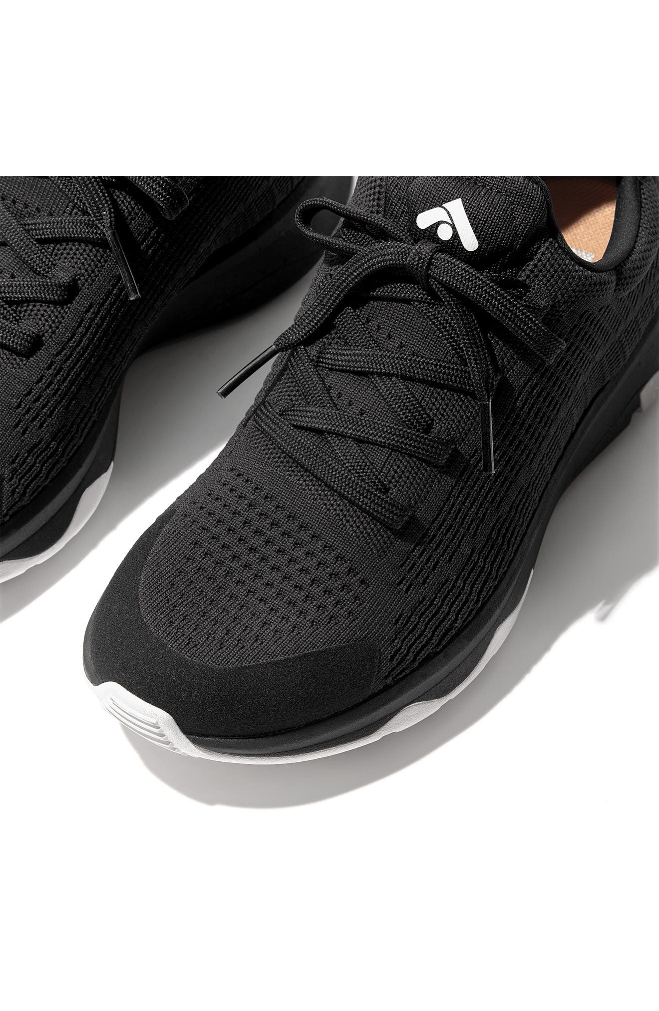 FitFlop Vitamin Knit Sport Sneaker, Alternate, color, Black Mix