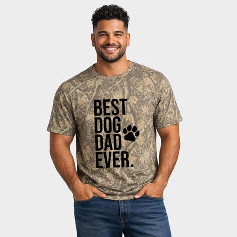 Best Dog Dad Ever Paw Heavyweight Crew