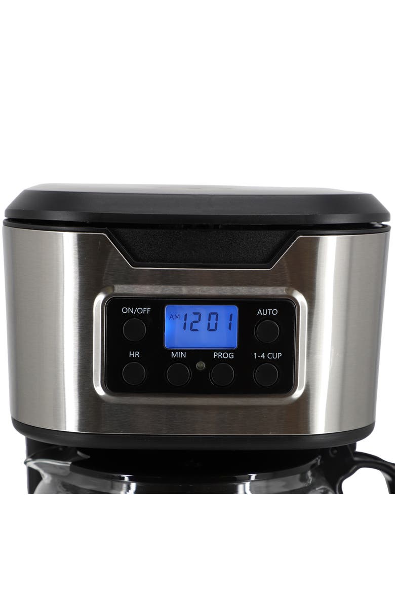 12-Cup Programmable Coffee Maker, Alternate, color, Black
