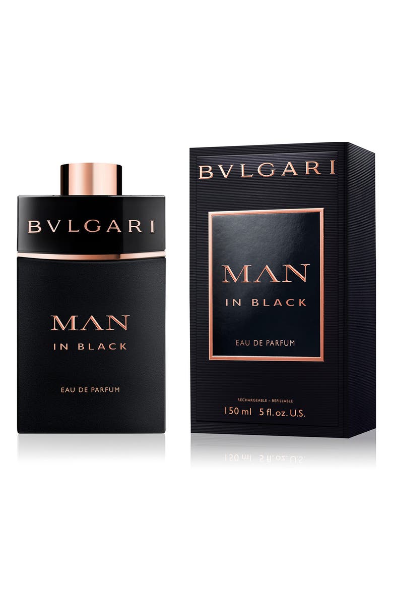 BVLGARI Jumbo MAN in Black Refillable Eau de Parfum, Alternate, color,