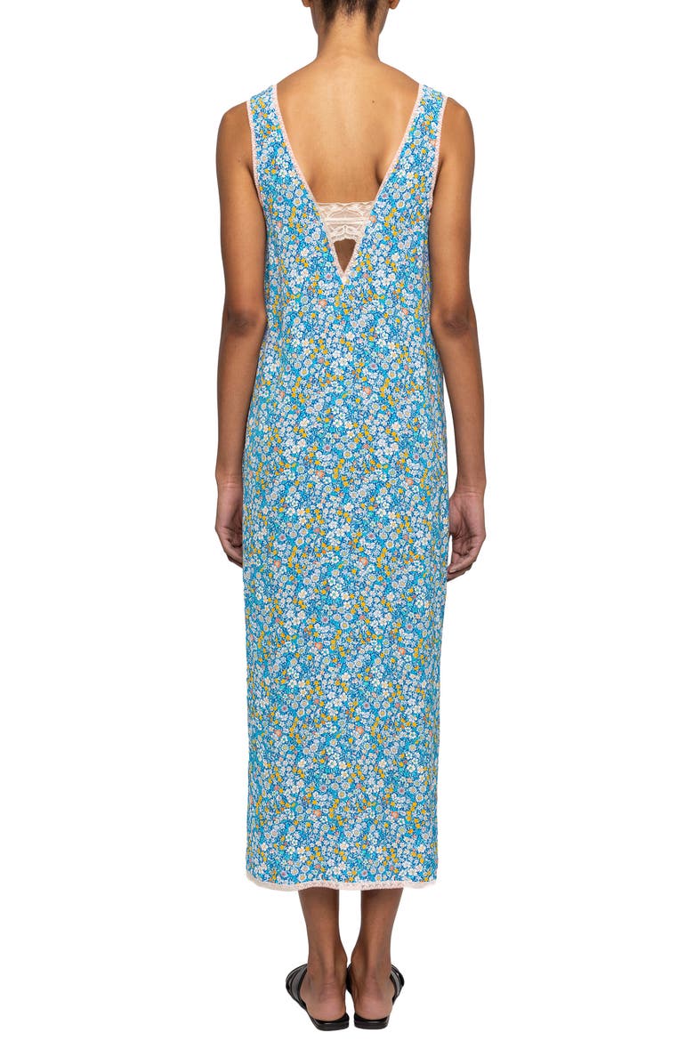 Renzo Liberty Floral Maxi Dress, Alternate, color, PEAR