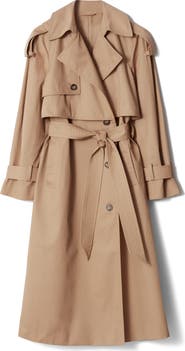 & Other Stories Belted Cotton Trench Coat | Nordstrom
