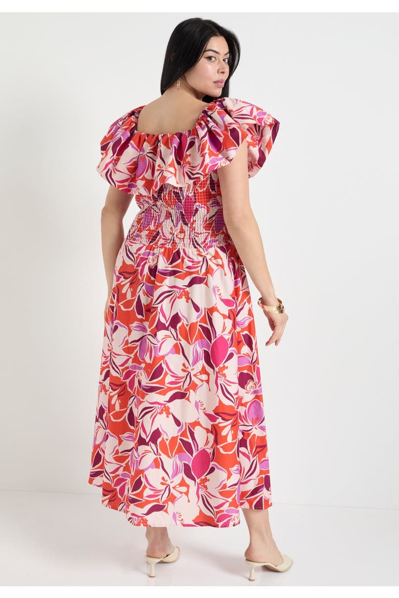 Smocked Bubble Dress, Alternate, color, THE BLOOMS