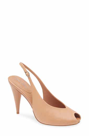 Jeffrey Campbell Snoah Slingback Peep Toe Pump