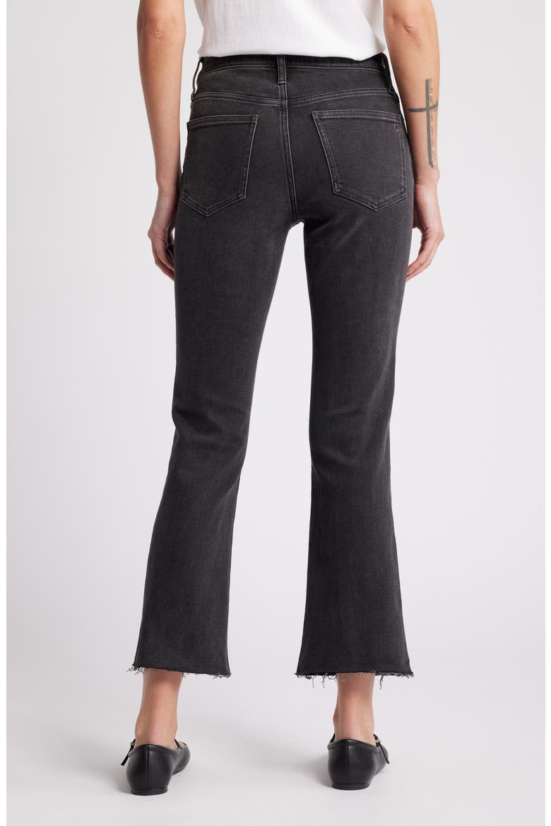 Kick Out Raw Hem Crop Jeans, Alternate, color, ARMAND WASH