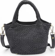Bolsa Nova Lisa Woven Mini Tote