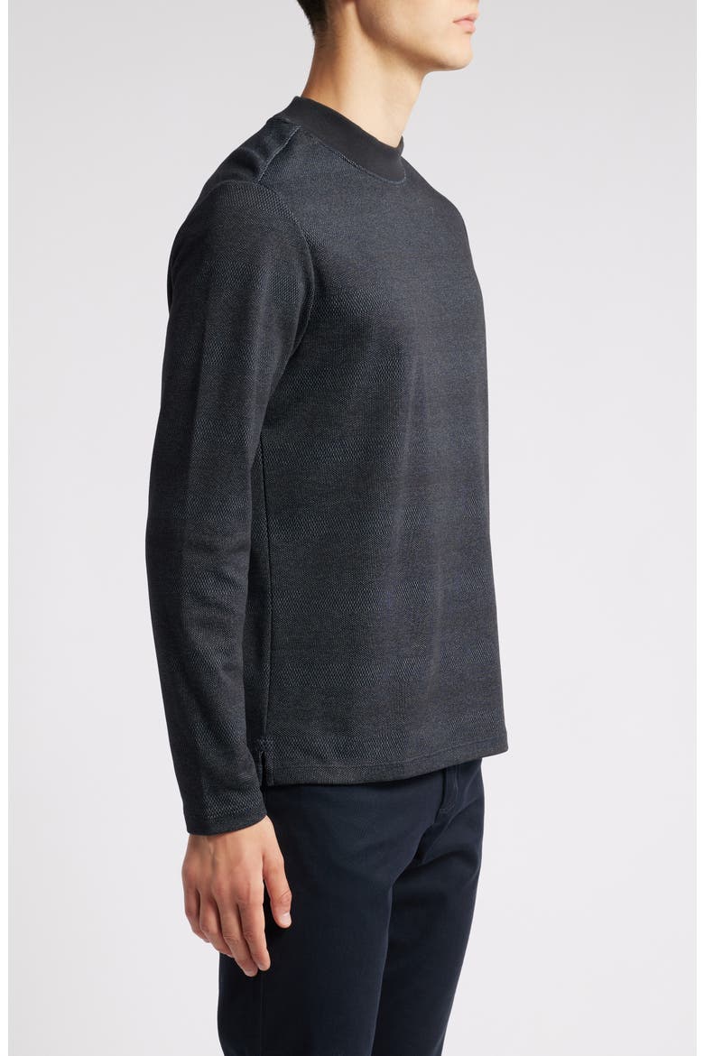 Walcove Stripe Crewneck Sweatshirt, Alternate, color, NAVY