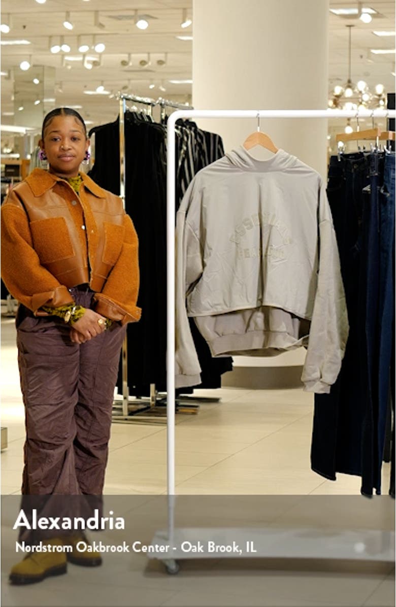 Nylon & Fleece Hoodie, sales video thumbnail