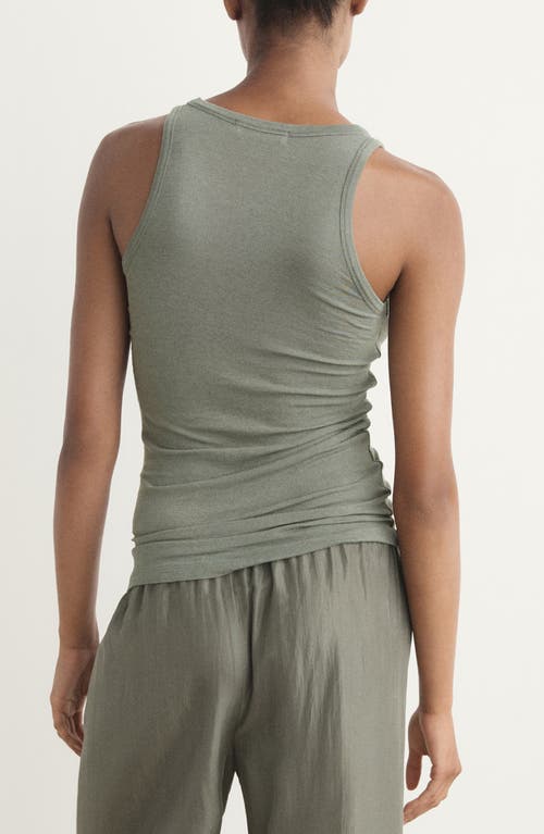Mango Sleep Tank In Green