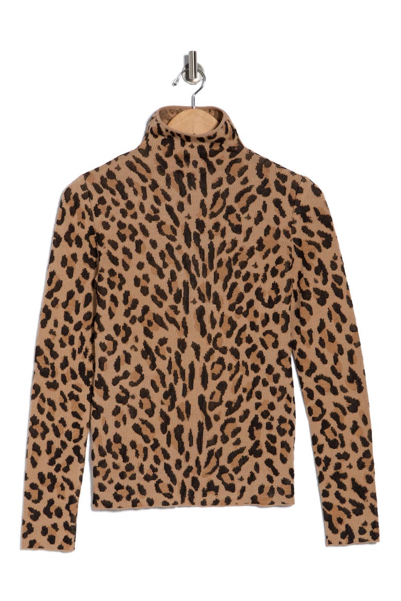 Sweater Top, Alternate, color, BLACK/ CAMEL