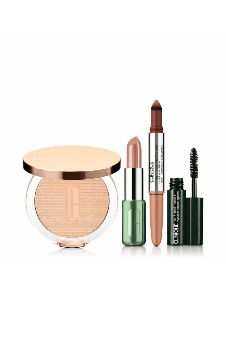 Clinique Full Face Forward: Simply Radiant Makeup Gift Set $118 Value, Alternate, color, 