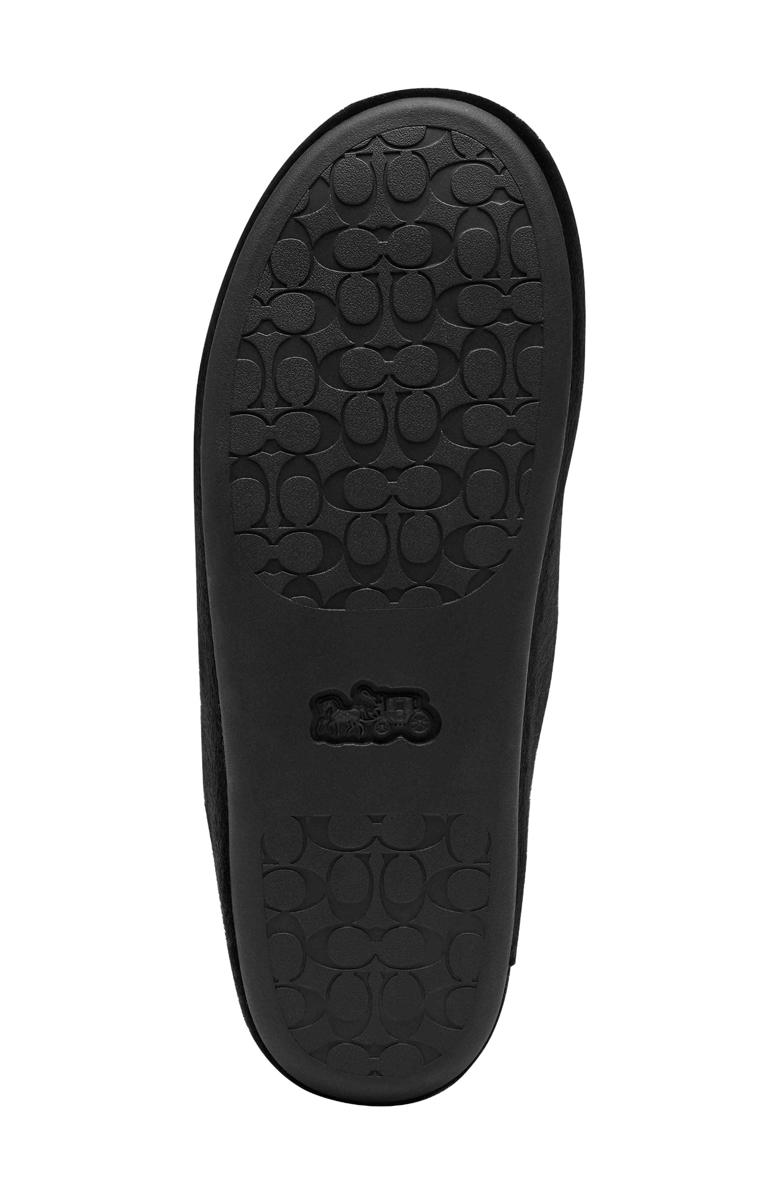 Sculpted C Genuine Calf Hair Mule, Alternate, color, BLACK