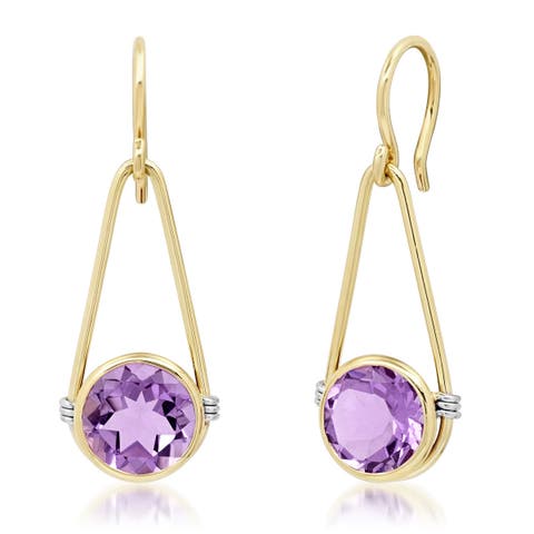 "Candy Rush" Single Drop Gemstone Earring