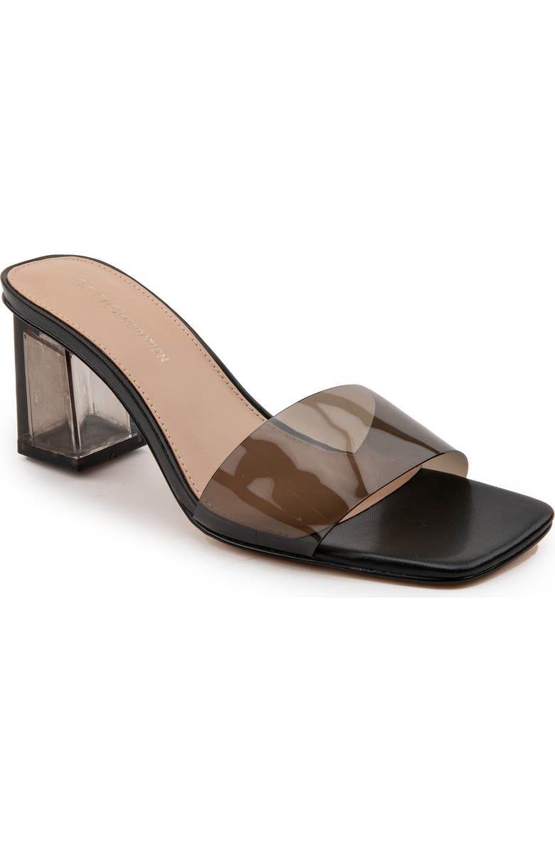 BCBGeneration Luckee Block Heel Slide Sandal, Main, color,