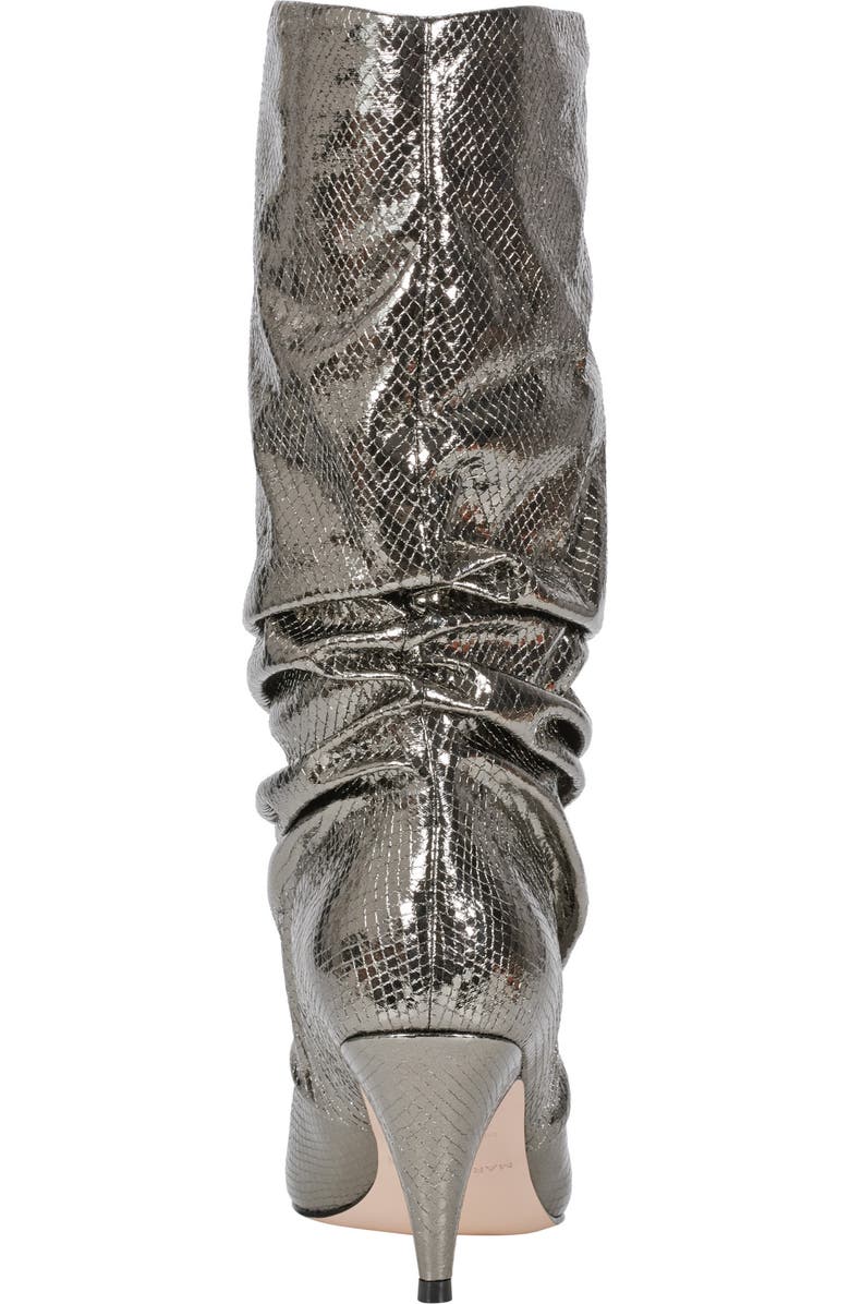 Marc Fisher Pointed Toe Slouch Boot, Alternate, color, Pewter