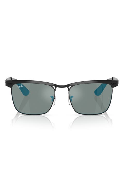 53mm Wayfarer Deluxe Square Sunglasses