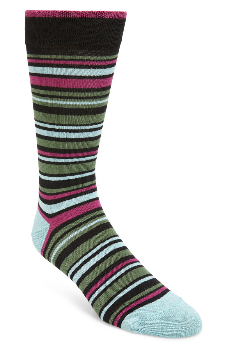 Ted Baker London Stripe Socks, Main, color,